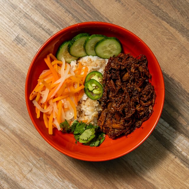 Heo Rice Bowl (Five Spice Pork).